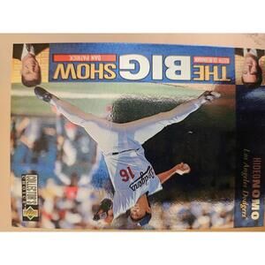 1997 Collector's Choice #27 Hideo Nomo The Big Show Los Angeles Dodgers